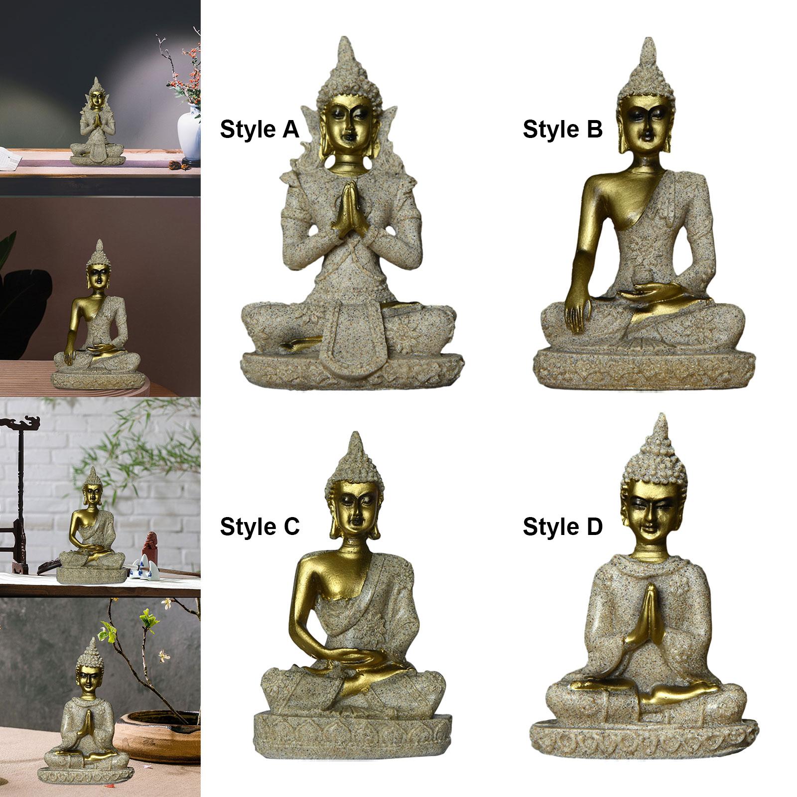 Resin Art Work - Buddhistische Dekoration, Buddha-Figur aus Harz, Statue