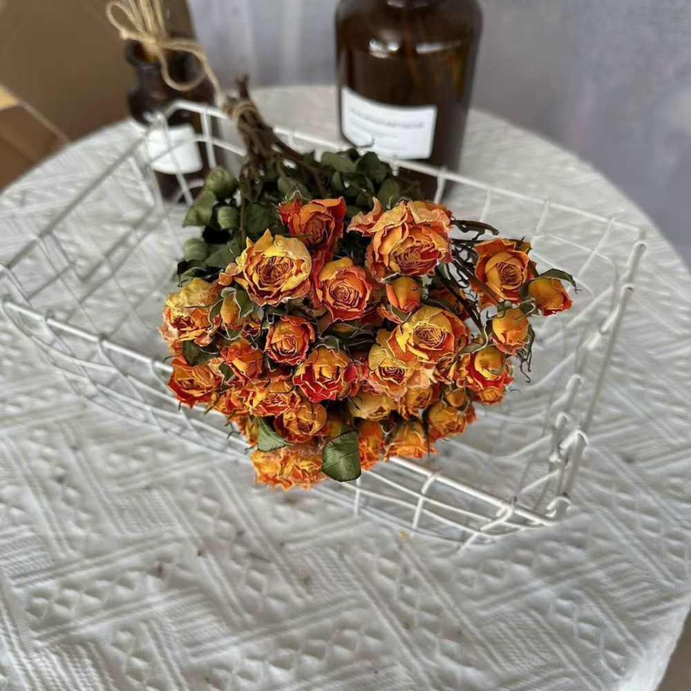Resin Art Rose - Echte konservierte Rosen, getrockneter Blumenstrauß, natürliche