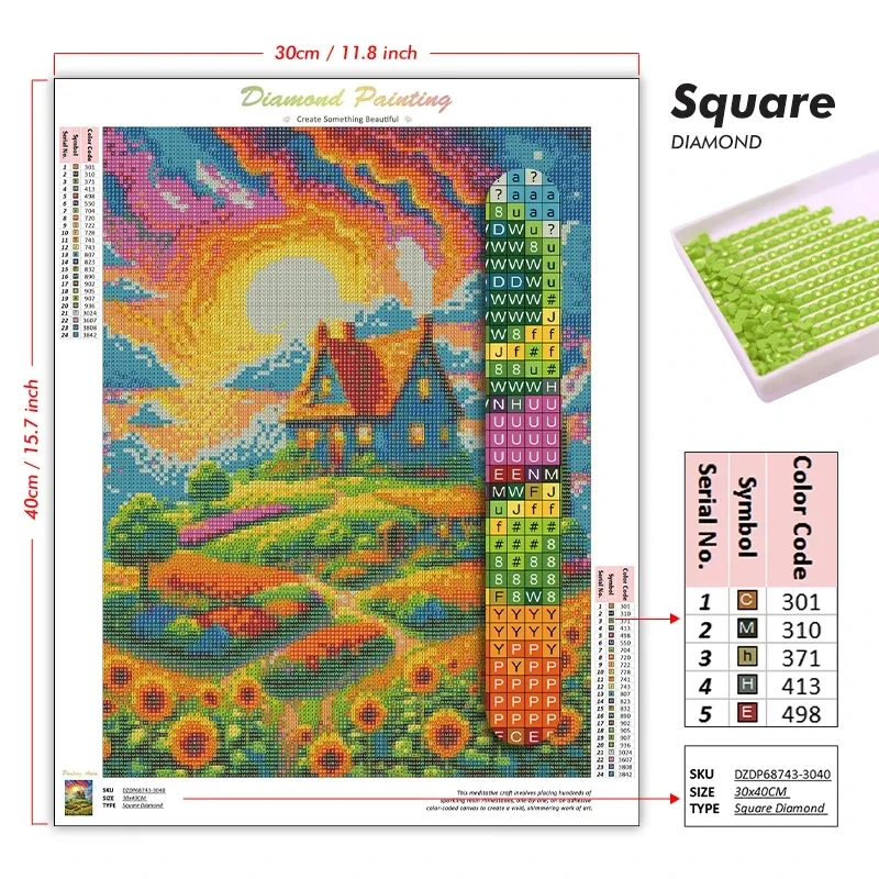 Weihnachts-Diamantmalerei 5D,  – Resin Art Work Bewertung und Preis
