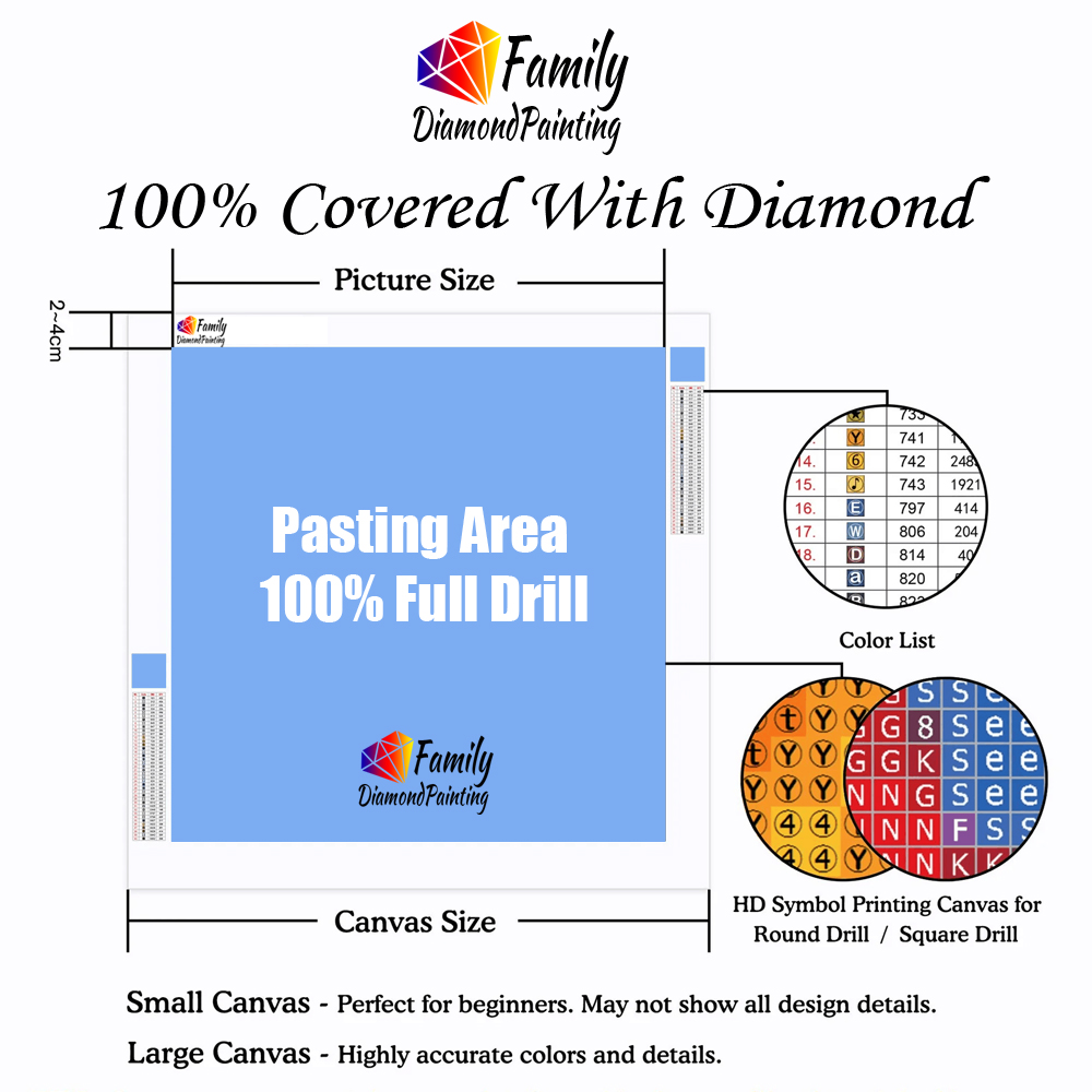 Diamant Malerei Familie Fee St – Resin Art Rose Bewertung und Preis