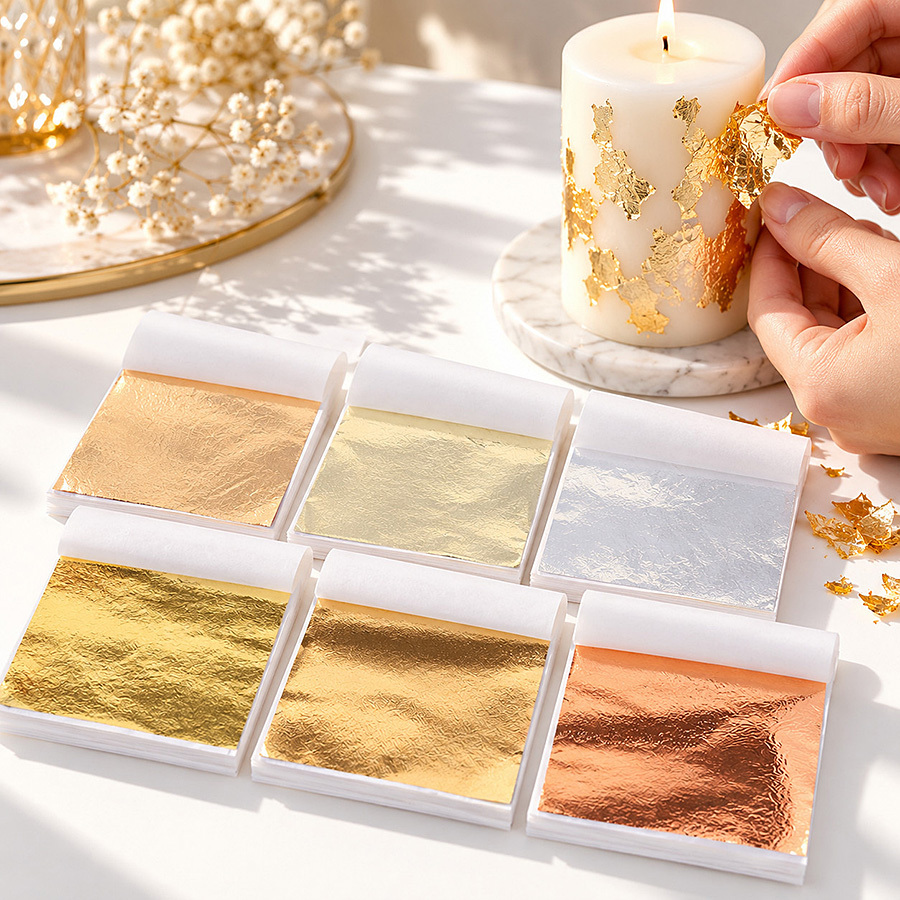100 Blatt Goldfolienpapier für – Resin Art Wedding Gift Bewertung und Preis