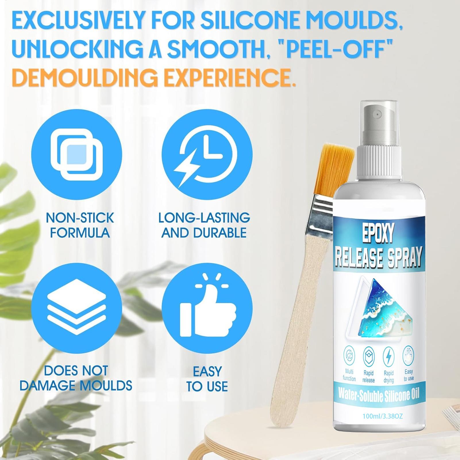 Silikon-Formtrennspray 100ml,  – Release Spray Silicone Bewertung und Preis